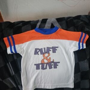 Athletic Works Orange and White Kids' Tee